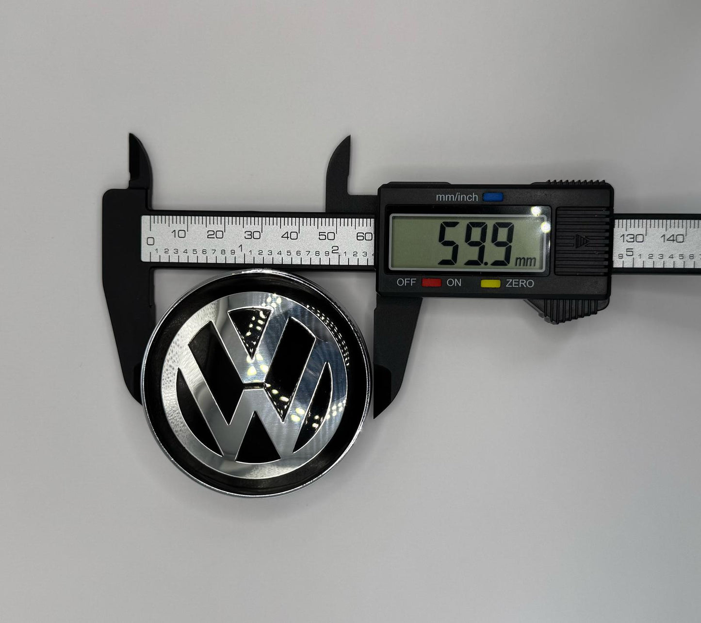Volkswagen Black Alloy 60mm Fit for VW Golf Passat Polo Wheel Center Caps
