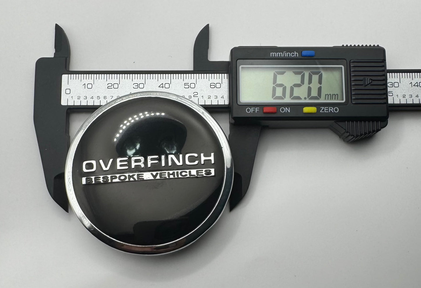 LAND ROVER OVERFINCH ALLOY WHEEL CENTRE CAPS(#AMELR22OVERFINCH)