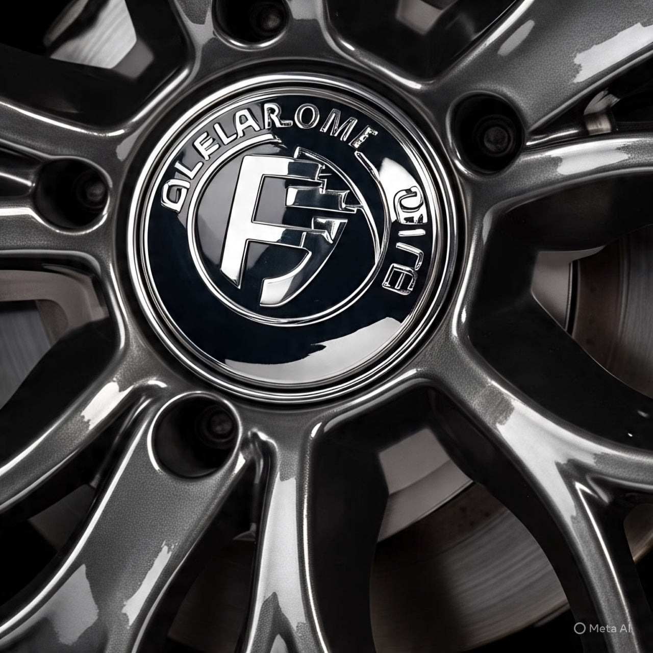 Alfa Romeo Wheel Center Cap-Alloy wheel hub covers