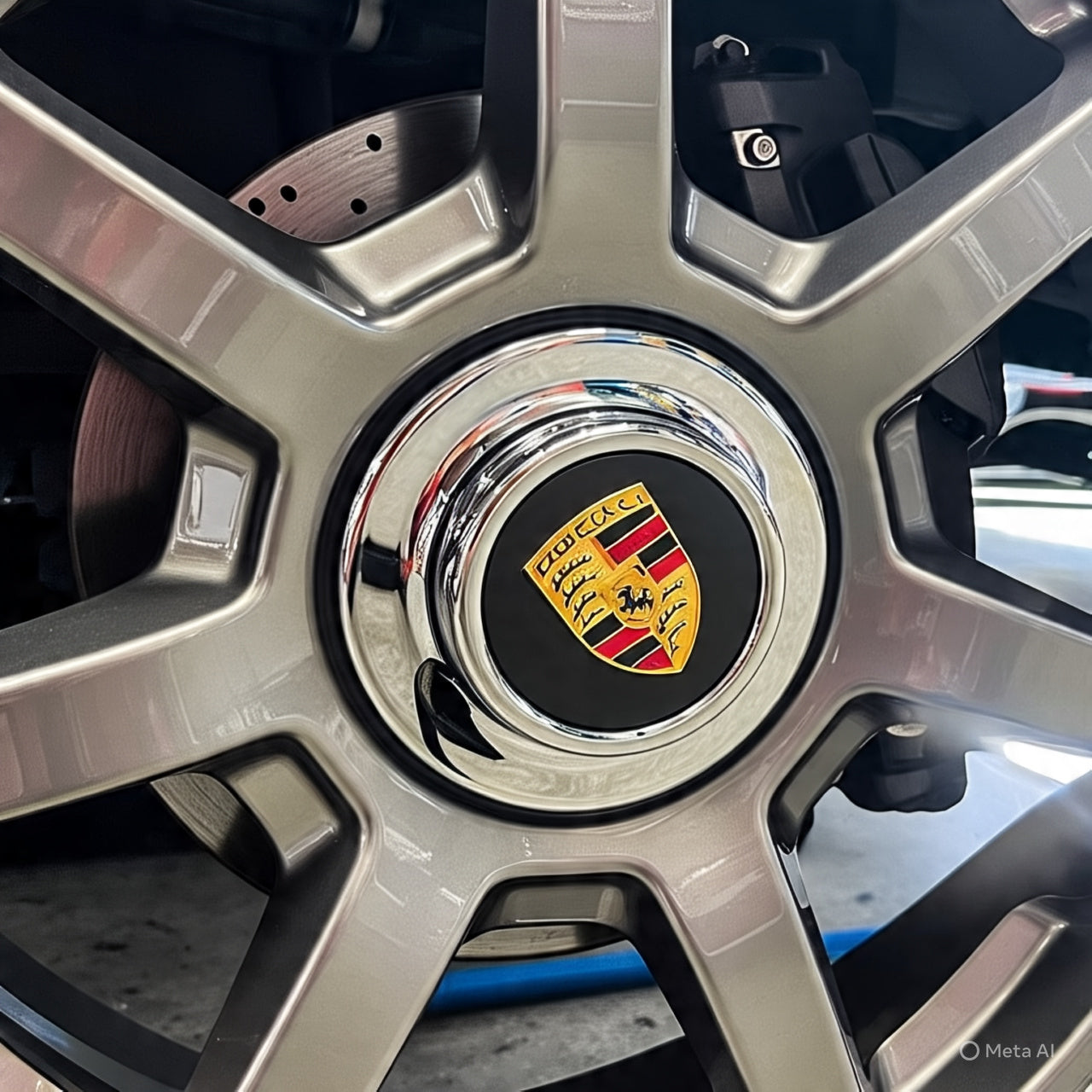 Porsche Wheel Center Cap