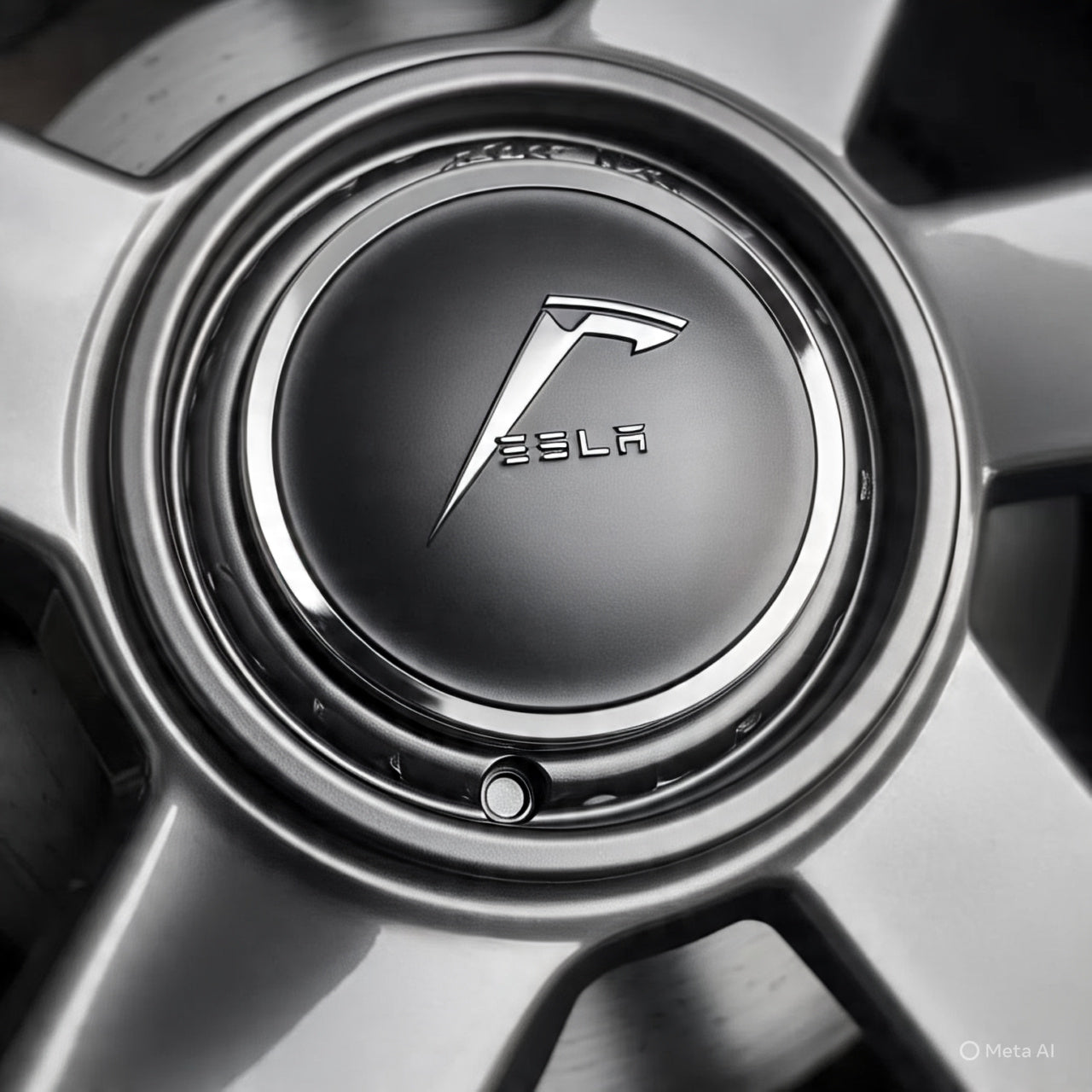 Tesla Wheel Center Cap