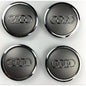 Set of 4 Grey Audi Alloy Wheel Center Caps & Dust Covers – 69mm