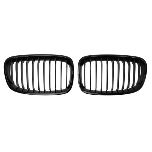 Gloss Black Front Grilles for BMW 1 Series F20 F21 Pre-LCI (2011–2014)