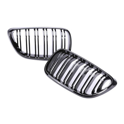 Gloss Black Front Grilles for BMW 2 Series & M2 | F22 F23 F87