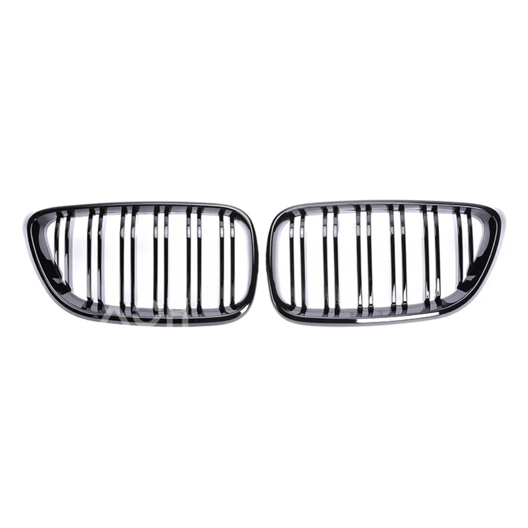Gloss Black Front Grilles for BMW 2 Series & M2 | F22 F23 F87