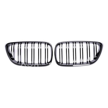 Gloss Black Front Grilles for BMW 2 Series & M2 | F22 F23 F87
