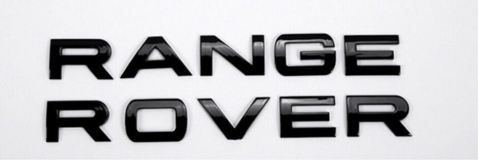 Range Land Rover LETTERS LETTERING All Colours Available For Bonnet Boot Evoque Sport Vogue Velar - BRAND NEW