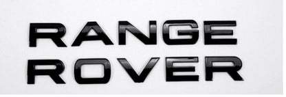 Range Land Rover LETTERS LETTERING All Colours Available For Bonnet Boot Evoque Sport Vogue Velar - BRAND NEW