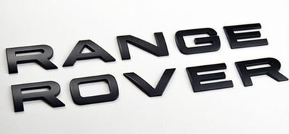 Range Land Rover LETTERS LETTERING All Colours Available For Bonnet Boot Evoque Sport Vogue Velar - BRAND NEW
