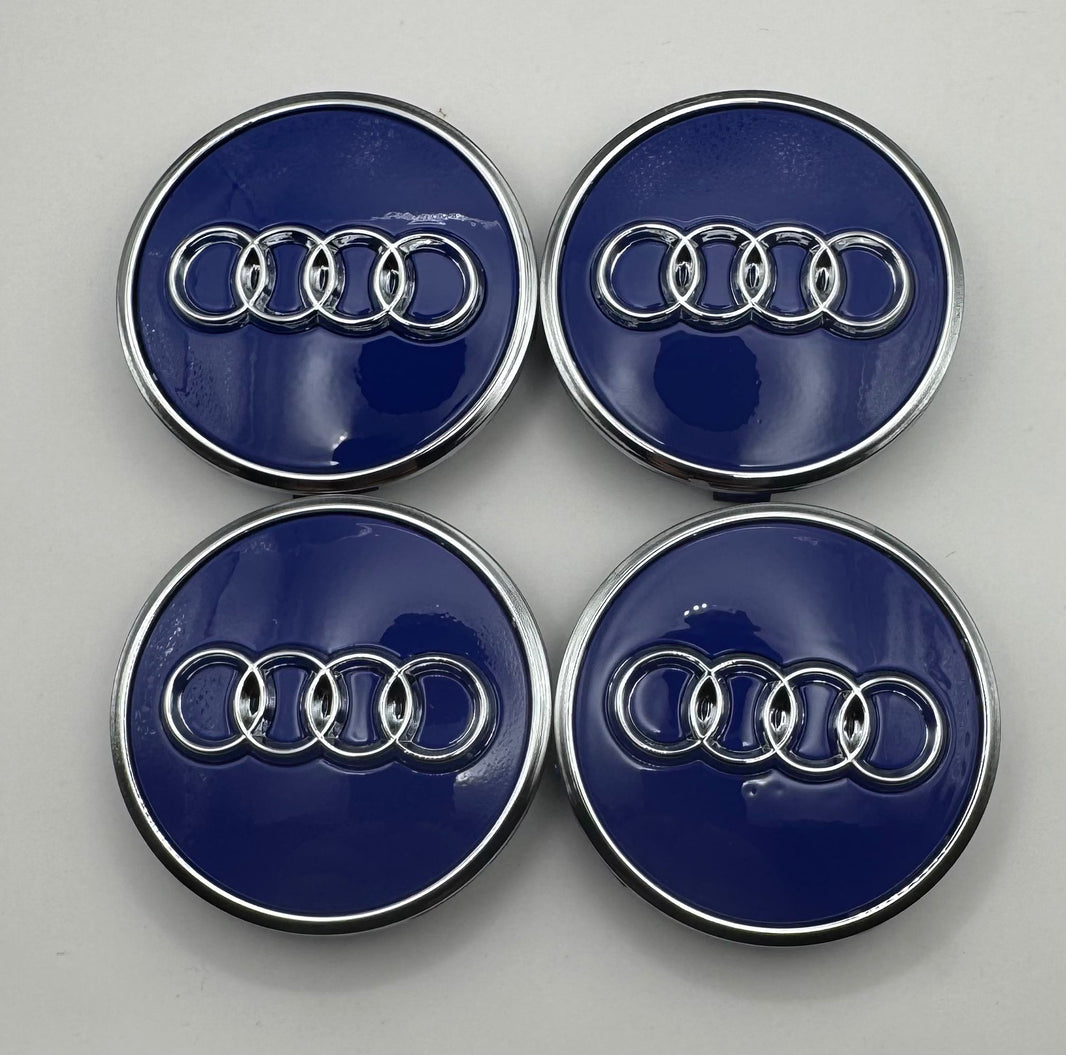 Audi Alloy Wheel Centre Caps – Durable OEM Hub Covers – Automotive Emblem