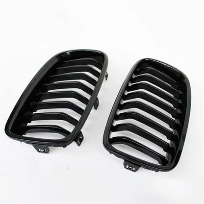 Gloss Black Front Grilles for BMW 3 Series F30 F31 F35