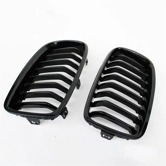 Gloss Black Front Grilles for BMW 3 Series F30 F31 F35