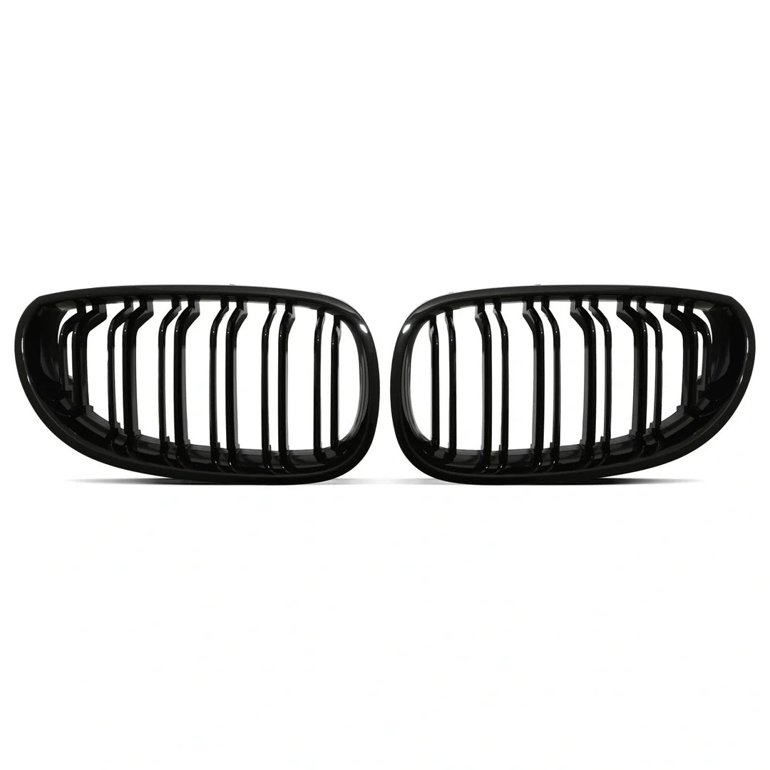 Gloss Black Front Grilles for BMW 5 Series E60 E61