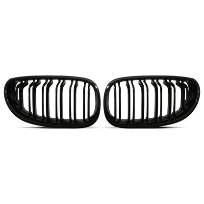 Gloss Black Front Grilles for BMW 5 Series E60 E61