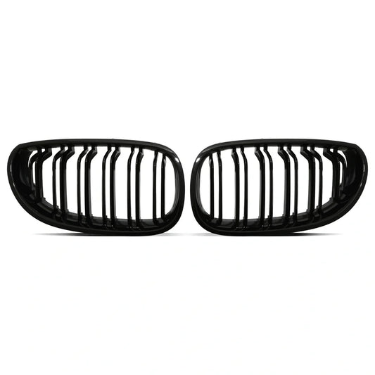 Gloss Black Front Grilles for BMW 5 Series E60 E61