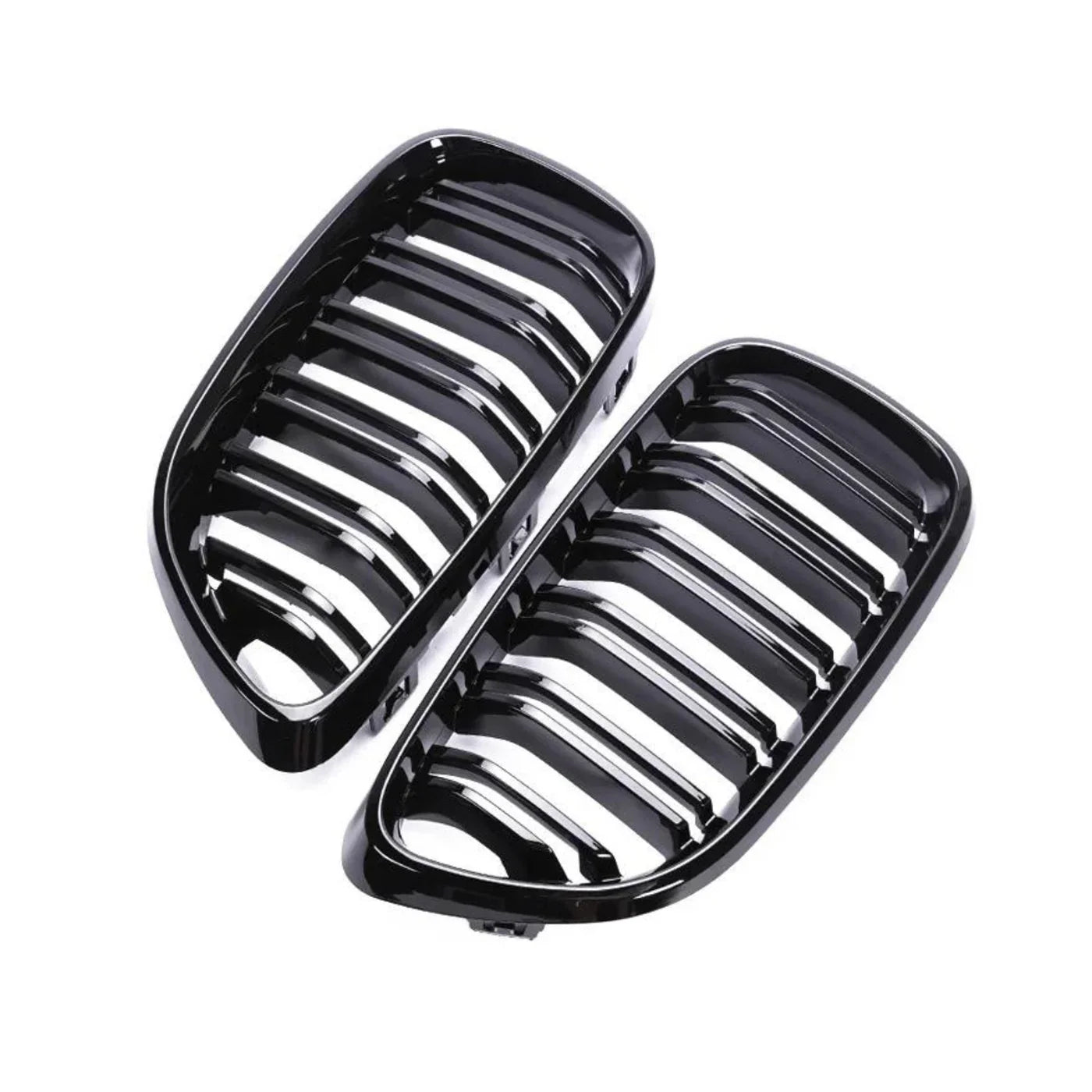 Gloss Black Front Grilles for BMW 2 Series & M2 | F22 F23 F87
