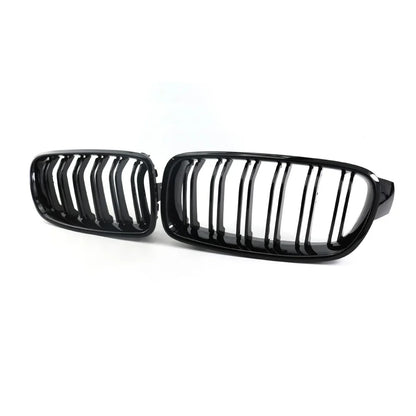 Gloss Black Front Grilles for BMW 3 Series F30 F31 F35
