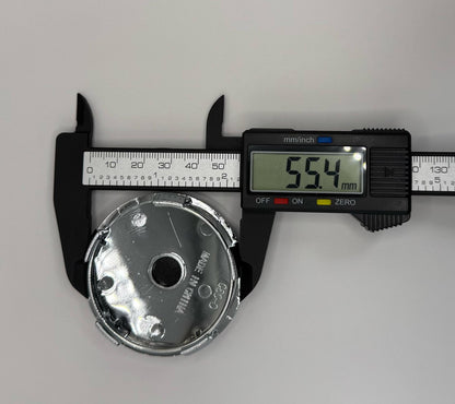 Volkswagen Black Alloy 60mm Fit for VW Golf Passat Polo Wheel Center Caps