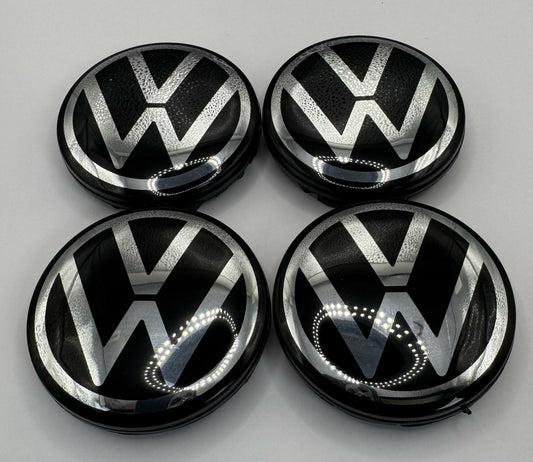 BRAND NEW Alloy Wheel CENTRE CAPS FOR VW GOLF POLO MK VIII 55MM (6CD 601 171)