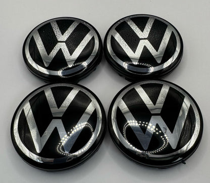 BRAND NEW CENTRE CAPS FOR VW GOLF PASSAT MK VIII 65MM 5HO 601 171