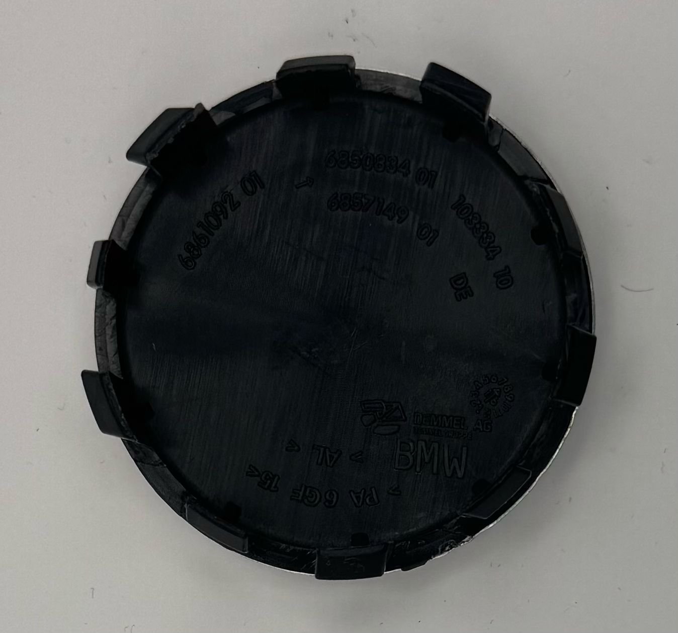 BMW New Blue White Wheel Center Caps 56mm