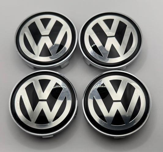 BRAND NEW Racer Alloy Wheel CENTRE CAPS FOR  GOLF POLO MK V 65MM