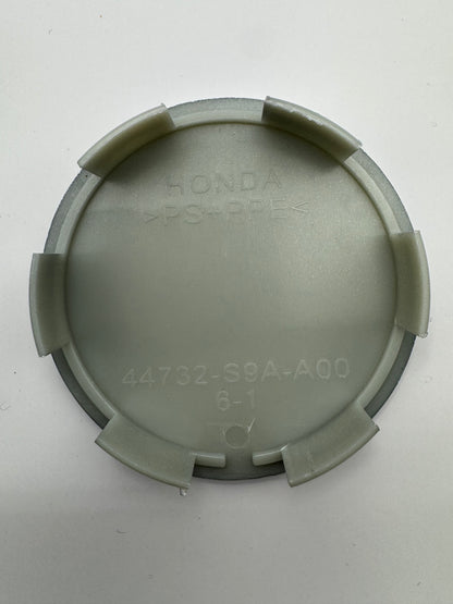 HONDA SILVER RED ALLOY WHEEL CENTRE CAPS ACCORD, CRV, CIVIC (#AMEHO1SILVERRED)