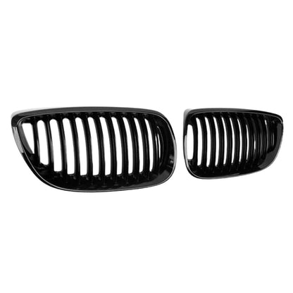 Gloss Black Front Grilles for BMW 3 Series E92 E93 Pre-LCI (2006–2009)