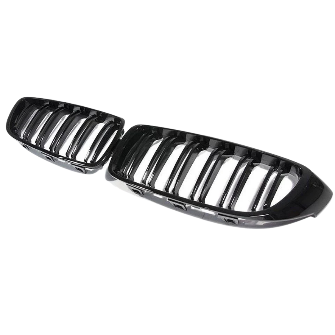 Gloss Black Front Grilles for BMW 4 Series & M3 M4 | F32 F33 F36 F80 F82 F83