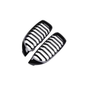 Gloss Black Front Grilles for BMW 4 Series & M3 M4 | F32 F33 F36 F80 F82 F83