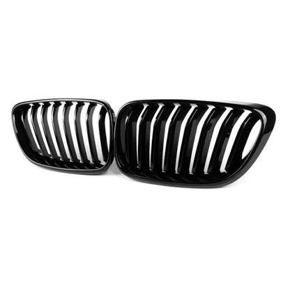 Gloss Black Front Grilles for BMW 2 Series & M2 | F22 F23 F87