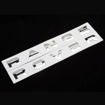 Range Land Rover LETTERS LETTERING All Colours Available For Bonnet Boot Evoque Sport Vogue Velar - BRAND NEW
