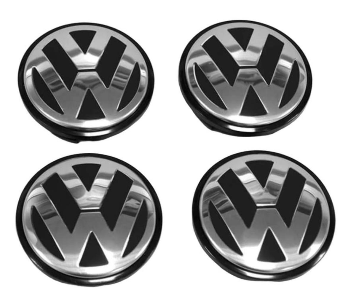 Set Of 4 BRAND NEW Volkswagen Alloy Wheel CENTRE CAPS FOR VW GOLF POLO MK V 70MM (7L6 601 149B)